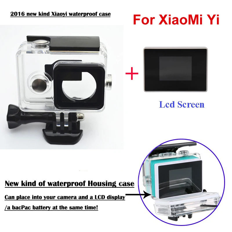 XiaoMi Yi Camera External protector Waterproof Case+1.38
