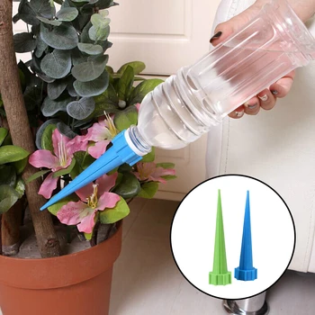 

New 8 Pcs/set Garden Automatic Watering Irrigation Kits Plant Flower Water Control Drip Cone Spike Bottle Irrigation System