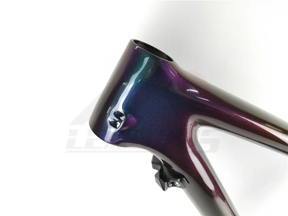 Excellent LEADXUS CLA350 Only 850g Chameleon 27.5/650B 29 MTB Frame T1000 Carbon Fiber Mountain Bike Frame+Clamp+Headset+Thru Axle 1