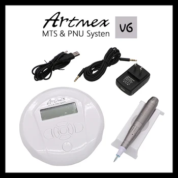 

Hhigh quality Permanent Makeup machine digital Artmex V6 Tattoo Machine set Eye Brow Lip Rotary Pen V6 MTS PMU System tattoo gun