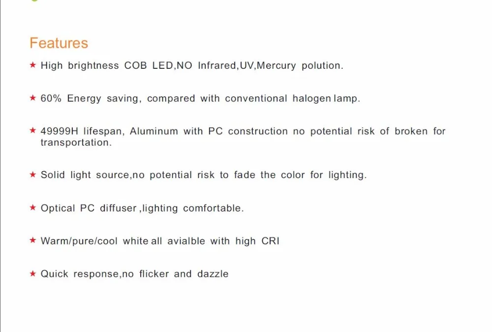 10 Вт точечный светодиодный светильник AC85-265V светодиодные встраиваемые светильники Rotable светодиодный потолочный светильник с зажимами высокая яркость PF> 0,95