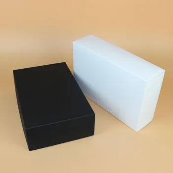 

28*18*8cm DIY Handmade Gift Boxes Kraft Paper Gift Box Blank Packaging Cardboard Box for Ornaments/Scarf/Tie ZA6153