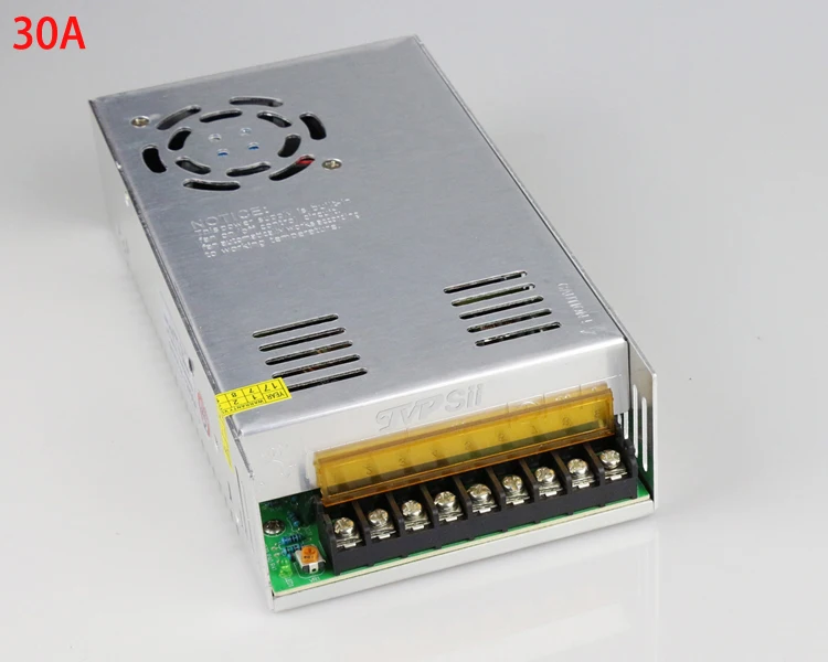 New Input AC110-240V Output DC 12V 30A20A15A10A5A Monitor Power Supply Surveillance Camera Power Adapter Free Shipping12