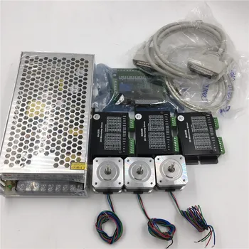 

1.6oz.in Nema17 Stepper Motor 3Axis Kit 2phase Motor+Driver+Power Supply+5Axis Breakout Board for 3D Printer