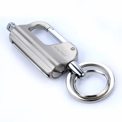 Флинт Fire Striker из нержавеющей стали зажигалка брелок керосиновая Зажигалка