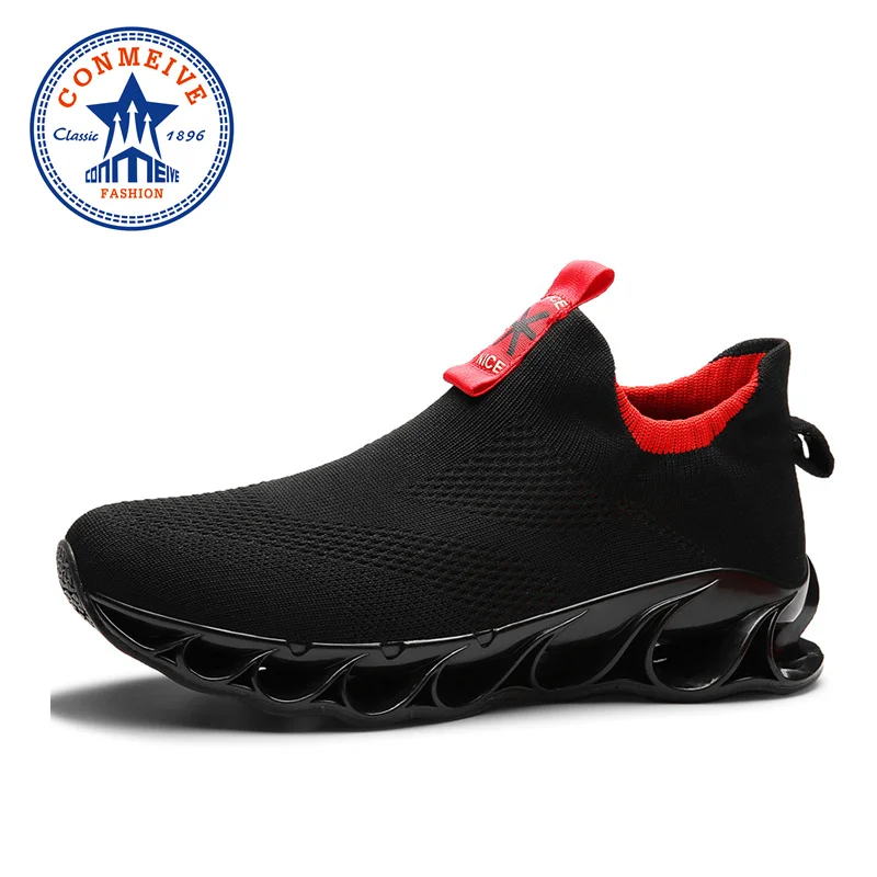 

New Original Outdoor Man Running Shoes Cushioning Non-slip Men Sport Jogging Shoes High Quality Light Sock Designer Sneakers