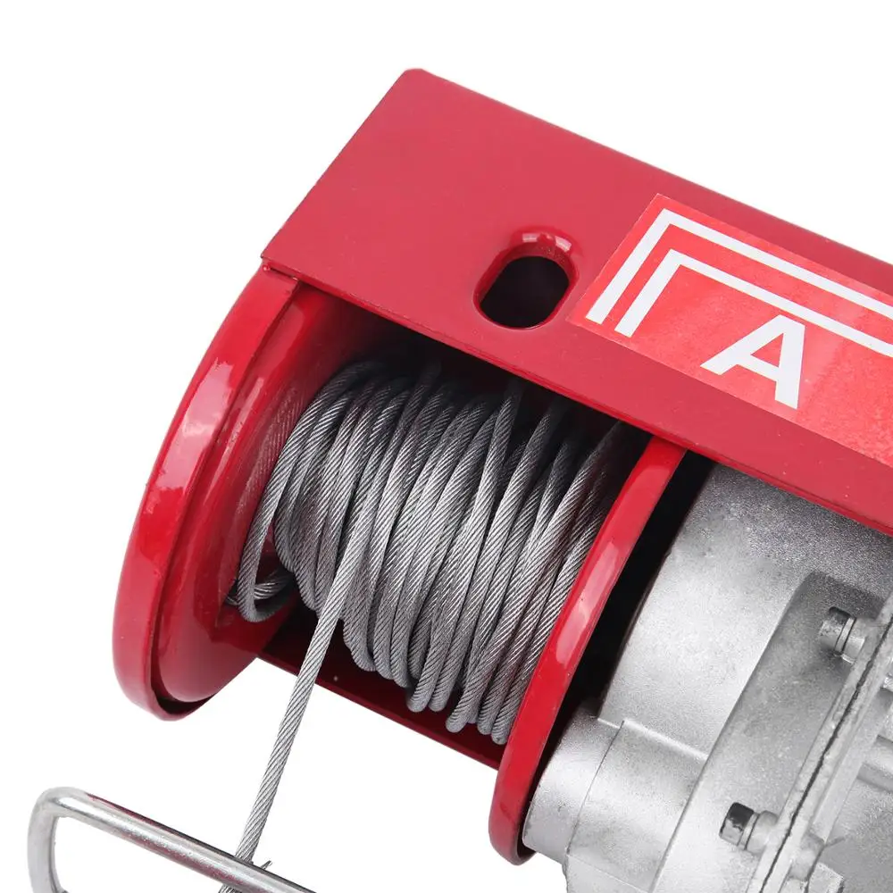  600kg Electric winch Motor winch Wire hoist Cable winch Motor winch Crane 1200W