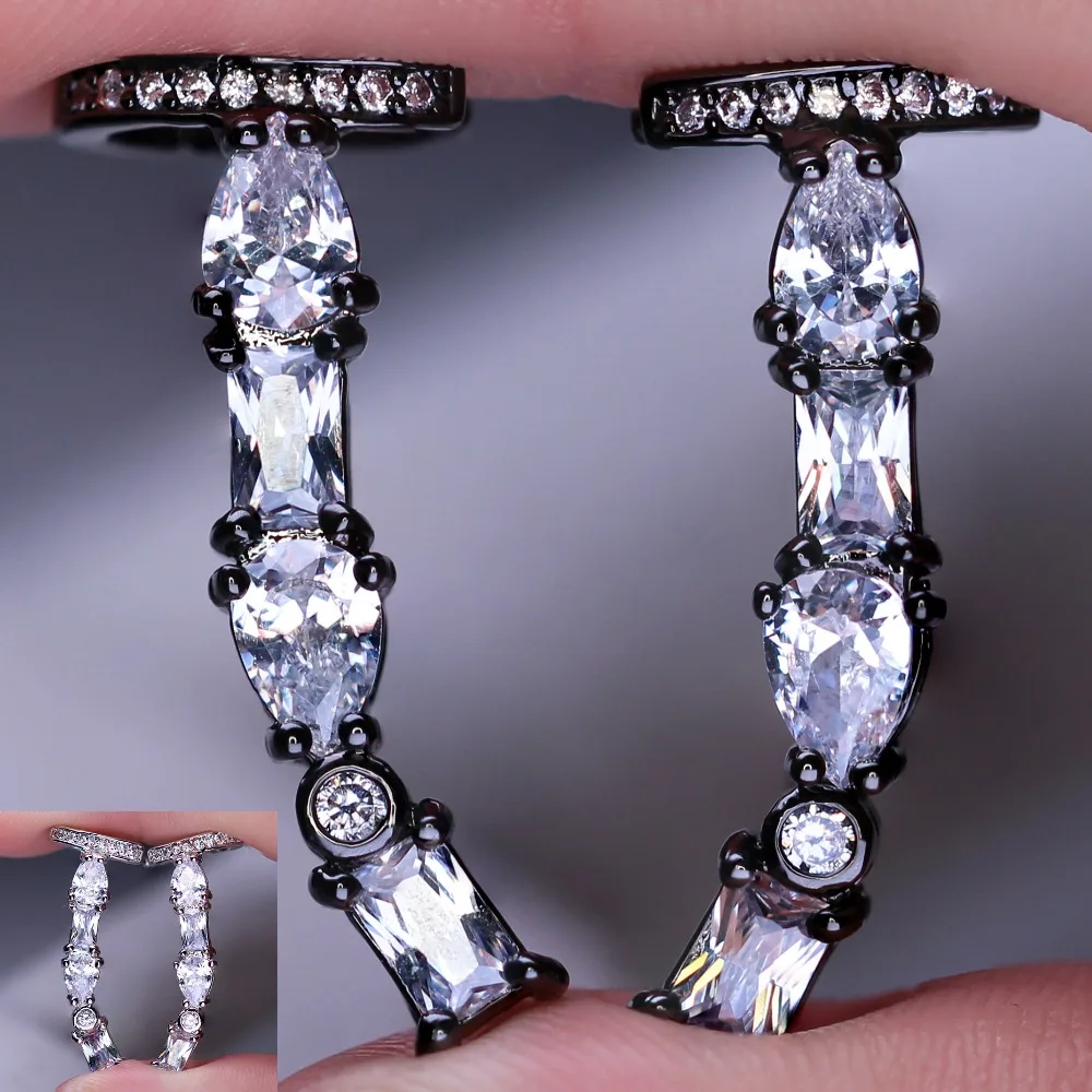 

Newranos Simple Stud Earrings with Cubic Zirconia White Earrings for Woman Jewelry Party Gift EWX005482