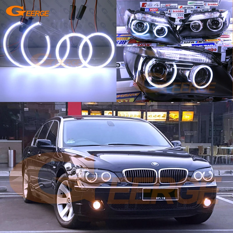 Для BMW Е66 Е65 750i полный 750Li 760i 760Li 2006 2007 2008 ксенон отлично Ультра-яркий освещения cob светодиодный глаза ангела комплект Для BMW Е66 Е65 750i полный 750Li 760i 760Li 2006 2007 2008 ксенон отлично Ультра-яркий освещения cob светодиодный глаза ангела комплект