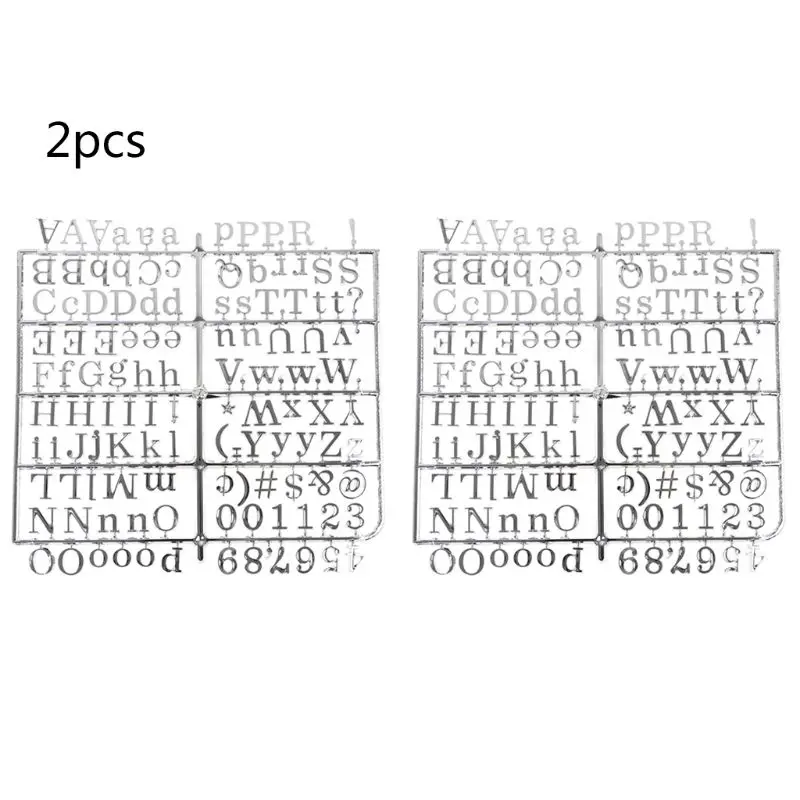 Caracteres para Placa de Letra de Feltro Peças para Placa de Carta Números de 250 Mutável Mod. 205662 18 Cheap Adesivos