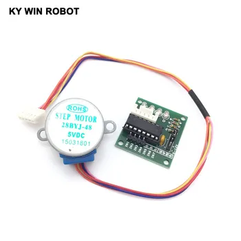 

Smart Electronics 28BYJ-48 5V 4 Phase DC Gear Stepper Motor + ULN2003 Driver Board for arduino DIY Kit