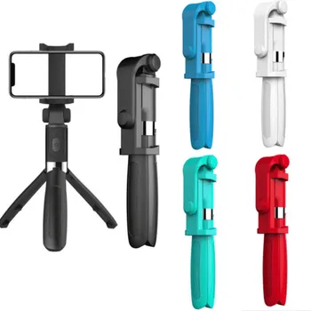 

Bluetooth Remote Control Selfie Stick Phone Holder Extendable Shutter For Smartphone Mini Compact Tripod Selfie Sticks Hot Sales