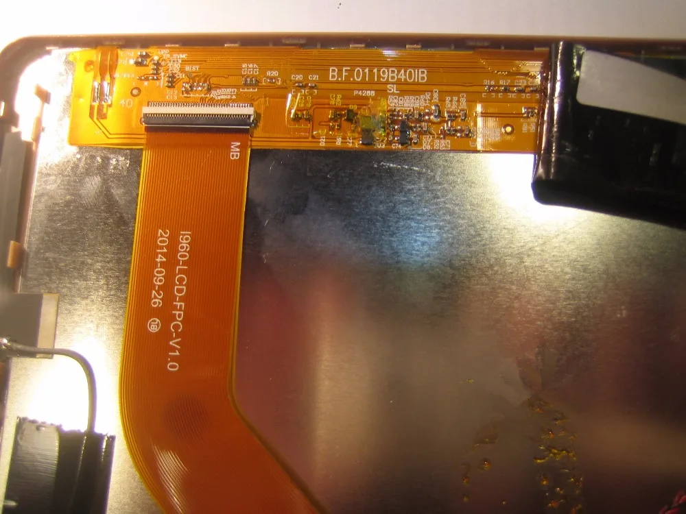 

For 9.6-inch LCD internal display screen 10.1inch Tablet PC LCD B.F.0119B40IB Display
