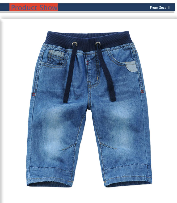 shorts novo verão casual crianças meninos jeans