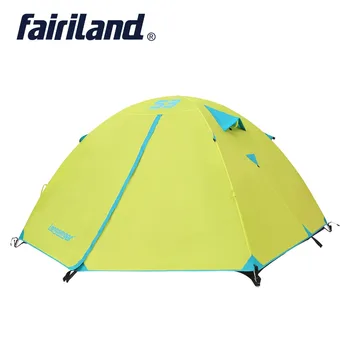 

Outdoor camping tent 3 person double layer waterproof for 3 season hiking camping traveling 308*215*128cm/10.1*7.1*4.2ft