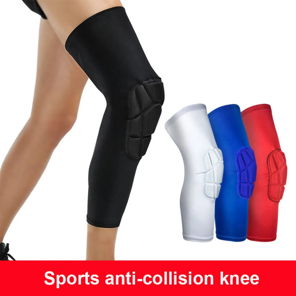 

1PCS Basketball knee pads Football knee brace support Leg Sleeve knee Protector Calf Support Snowboard Kneepad Sport Safety