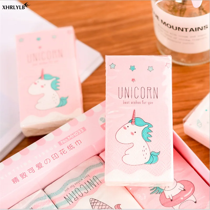 XHLRYLB4 Package New Printing Unicorn Paper Towel Wedding Decoration Children's Birthday Supplies Unicorn Part Baby Showery.7z