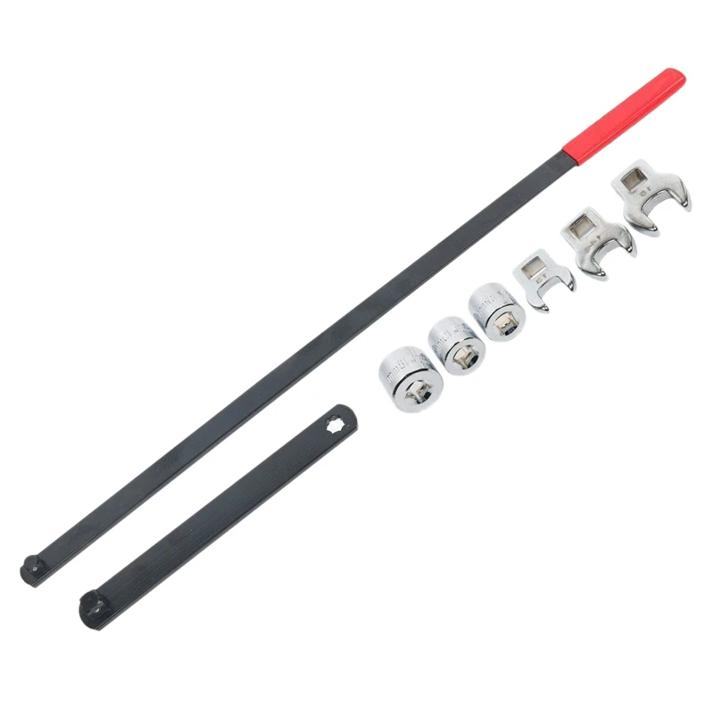 

New 8Pc Wrench Serpentine Belt Tension Tool Kit Automotive Repair Set Sockets