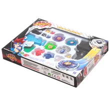 Beyblade Metal Spinning Beyblade Sets Fusion 4D 4 Gyro Box Fight Master Beyblade String Launcher Grip