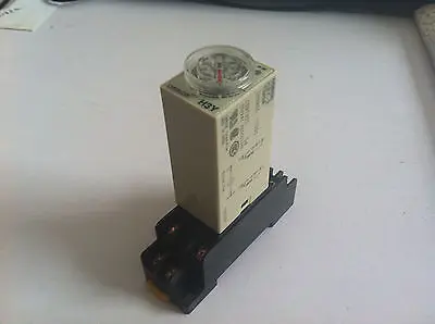 

AC 220V H3Y-2 Delay Timer Time Relay 0-5 Second 5s 5sec 220VAC & Base