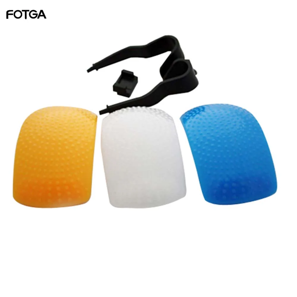 

FOTGA Pop-up Flash Bounce Diffuser Kit for Canon Nikon Pentax Leica DSLR Camera