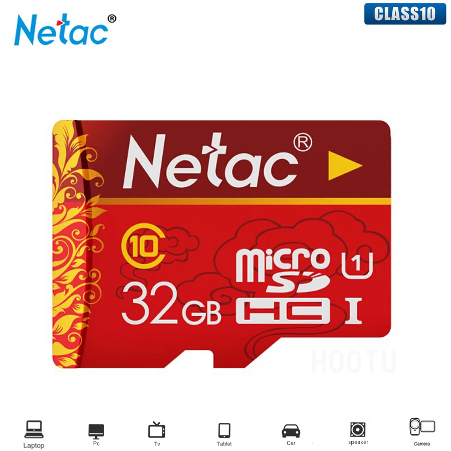 Netac P500 Micro Sd карта 32 gb TF Class10 Compact Flash Memory Stick для планшета, ноутбука Тетрадь картао де Memoria tarjeta Sd