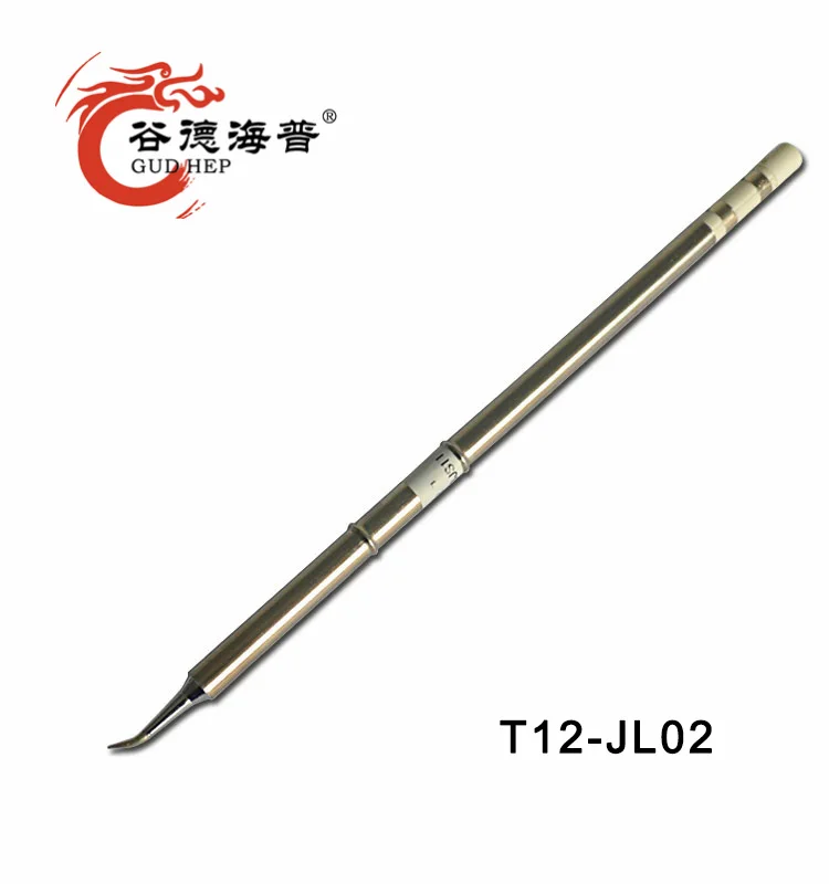 Gudhep T12 series Soldering Iron Tips for fx951 T12 Soldering Rework Station Solder Tips T12-J02 JL02 JS02