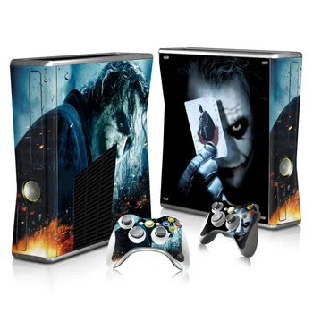 

Skin Sticker Decals For Xbox 360 Slim Console and Controller Skins Stickers for Xbox360 Slim Vinyl - DC The Joker