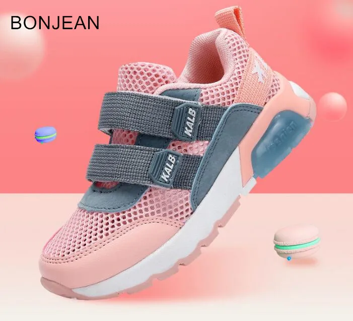 Online 2018 muchachas libres del envío zapatos de color rosa zapatos de buena calidad para niños rkids18