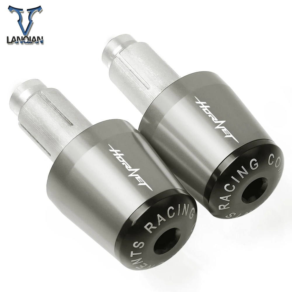 7/8" 22mm CNC Accessories Motorcycle Handlebars Grips Ends Bar Handlebar handle bar Slider Caps For Honda hornet 250 2001