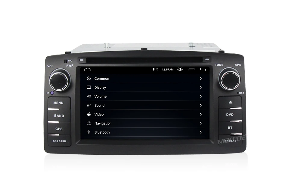 Clearance Quad core car radio Fit for Toyota Corolla E120 BYD F3 with android 8.1 system support gps dvd navigation autoaudio wifi BT SWC 13