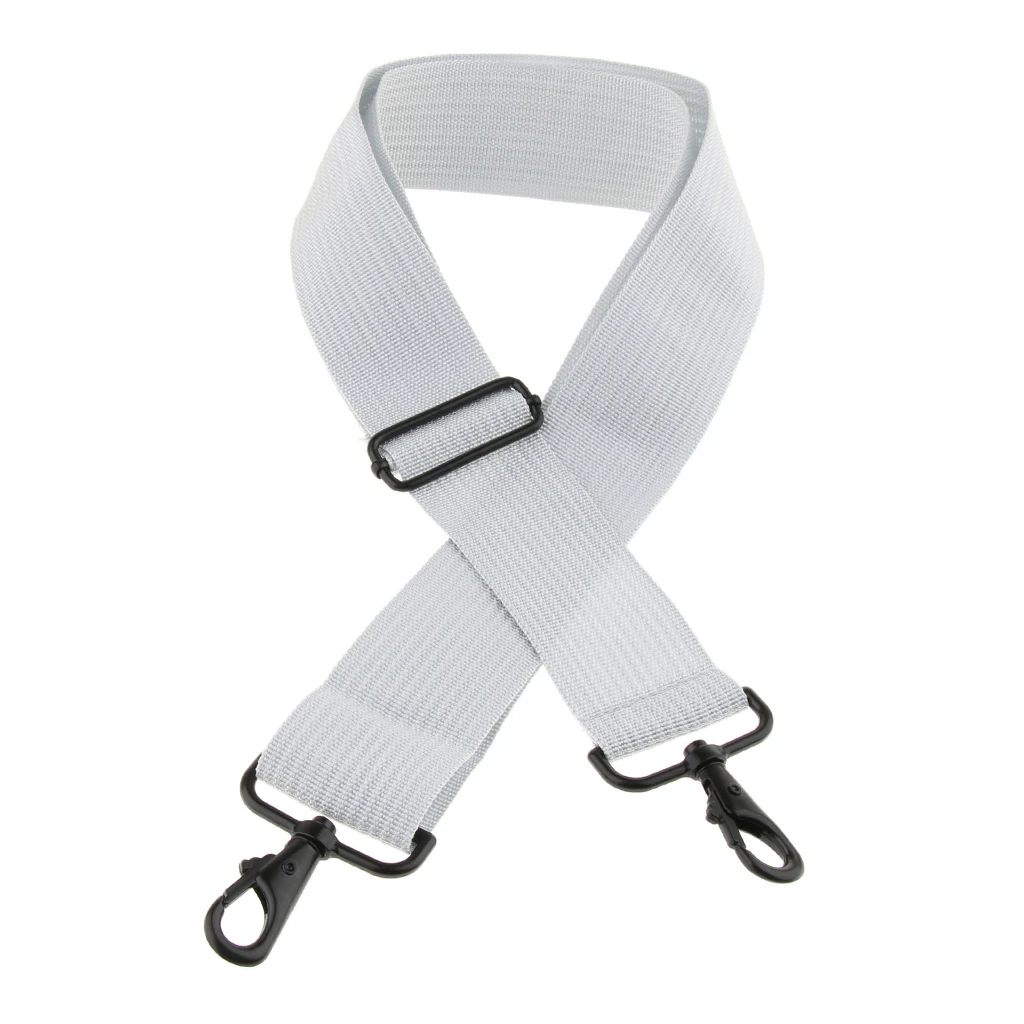 Tooyful Professional Polyester Marching Snare Drum Belt Strap White DIY Percussion Instrument Accessory