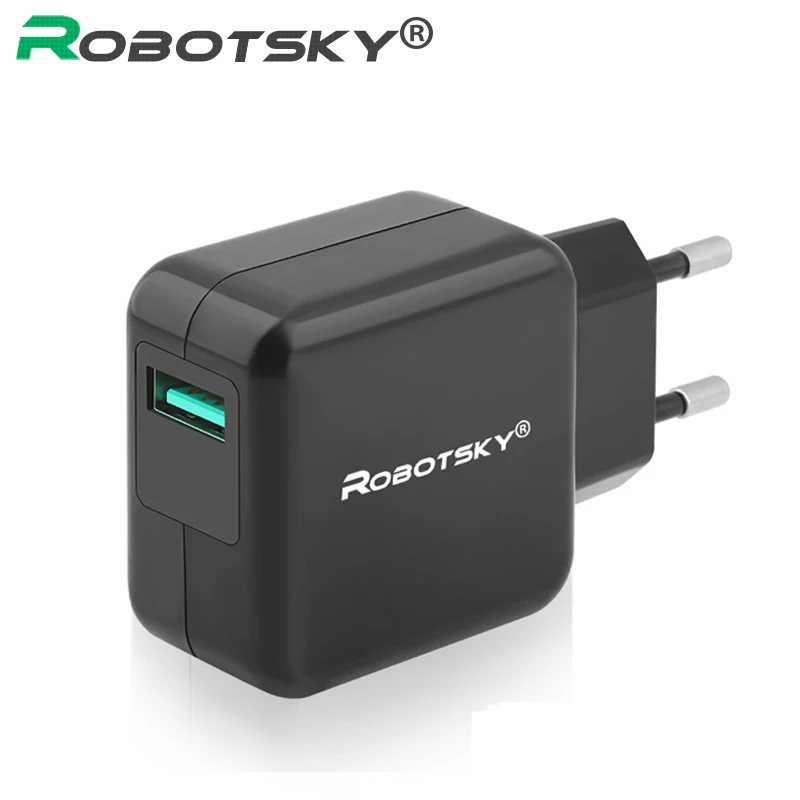 

Quickly Charge 3.0 USB Charger 5V 3A Fast Phone Charge Adapter Travel Charger for Samsung Xiaomi HTC LG iPad Mini Air