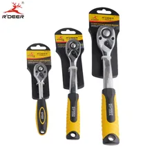 RDEER Ratchet Wrench 1/2″ 3/8″ 1/4″ Universal Key 72 Teeth Auto Wrench Torque Repair Hand Tools 1PC