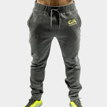 2018 autumn winter new men cotton Brand Sweatpants Casual fashion trousers male gyms Fitness Bodybuilding workout Pencil Pants