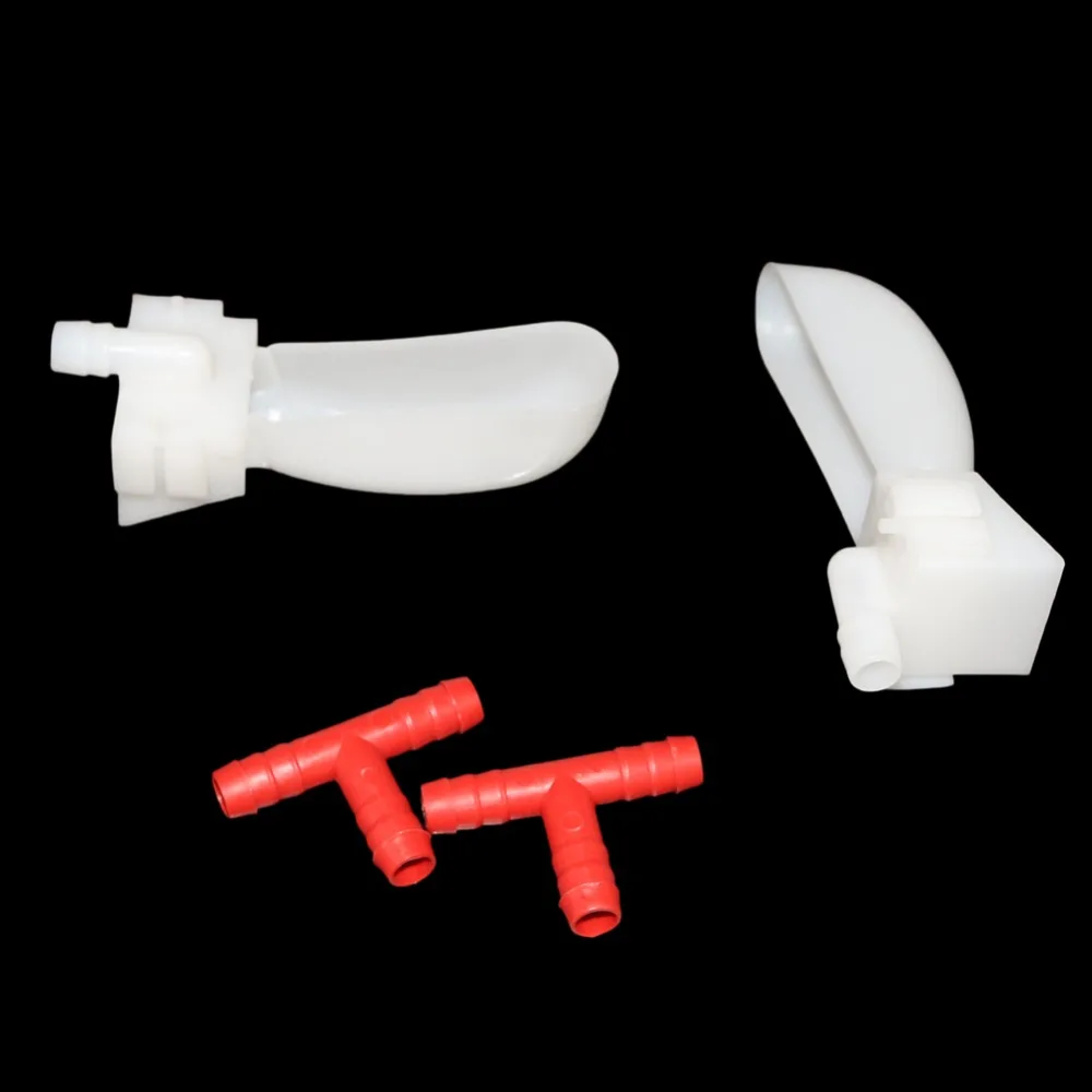 Automatic Drinking Bird cups Canary Quail Drinking Fountains Bird cage Chicken coop accessories 9.5mm barb Bird waterers 30 Sets
