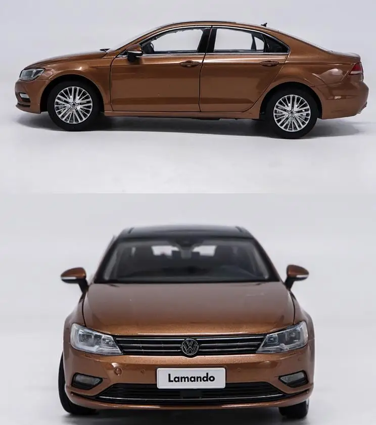 Высокая имитация Volkswagen Lamando GTS модель автомобиля 1:18 передовая Коллекция игрушечных автомобилей из сплава, литая металлическая модель