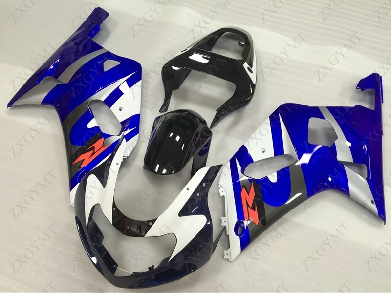 Корпус GSX R600 R750 R1000 2000 2003 K12 синий белый черный обтекатель GSXR 600 750 1000 2002 2000|Полные