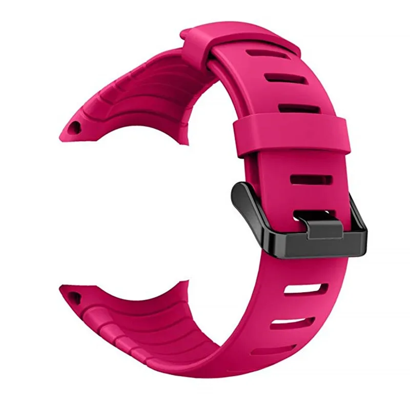 Rubber Replacement Watch Band for Suunto Core Smart Watch with Metal Clasp Small Large  (9)