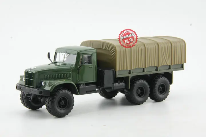 Модель 1:43 из сплава масштаб русский КАМАЗ для бездорожья военный грузовик литая