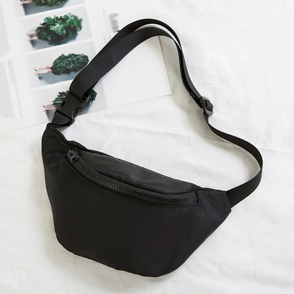 الأطفال النايلون الخصر حزم الاطفال فاني حزم الصبي طفلة المال الكتف Crossbody الصدر حزام حقائب أنيقة الحلوى الألوان