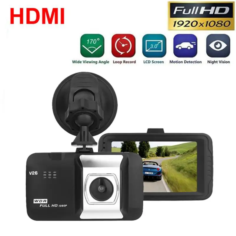 BEESCLOVER 3 Car Full HD 1080P DVR Dash font b Camera b font Video Recorder Camcorder