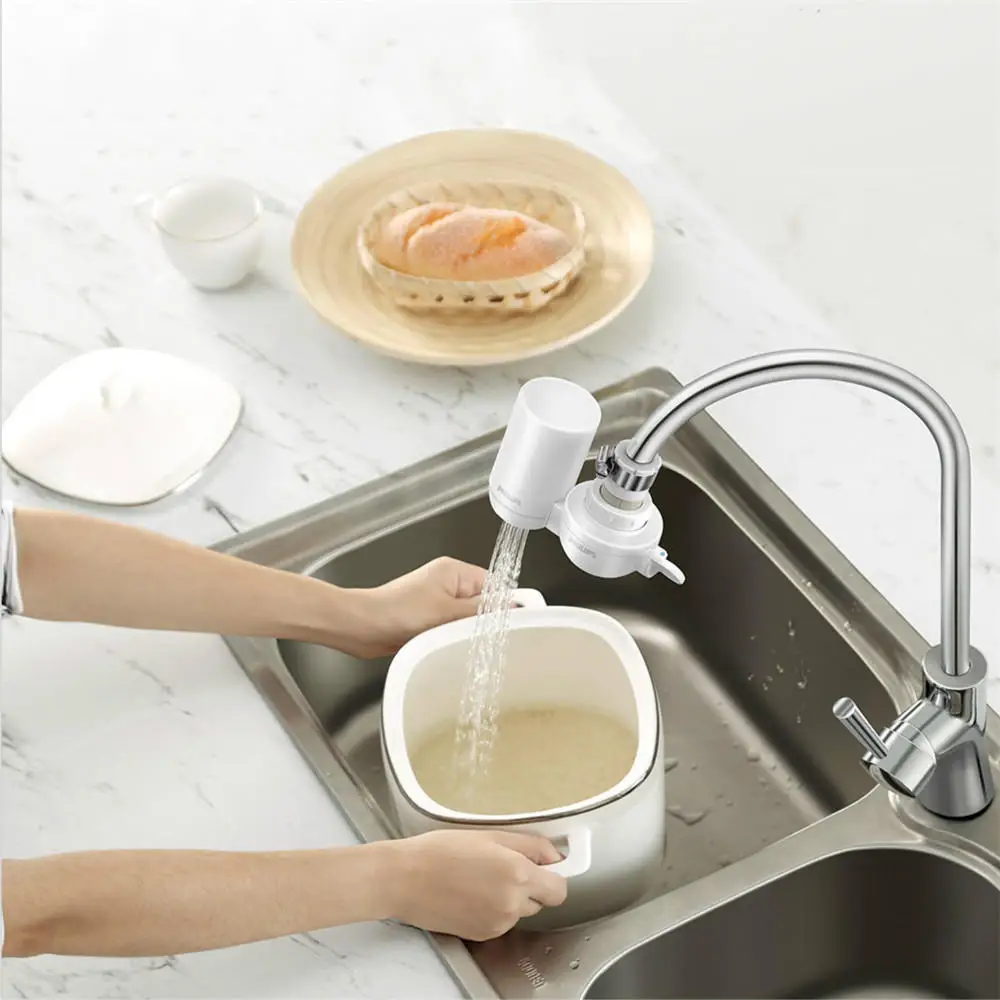 Original Xiaomi Mijia Faucet Water Filter Kitchen Bathroom Sink Faucet Tap Filtration Water Cleaner