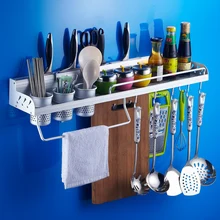 Античная алюминиевая настенная квадратная полка контейнера для хранения, европейская солонка для кухни полки, палочки в ретро стиле/подставка для ложек хранения