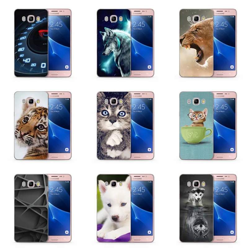 Роскошный чехол из ТПУ для Samsung Galaxy A3 A5 2016 2017 prime J1 J2 J3 J5 J7 цветной мягкий крутой
