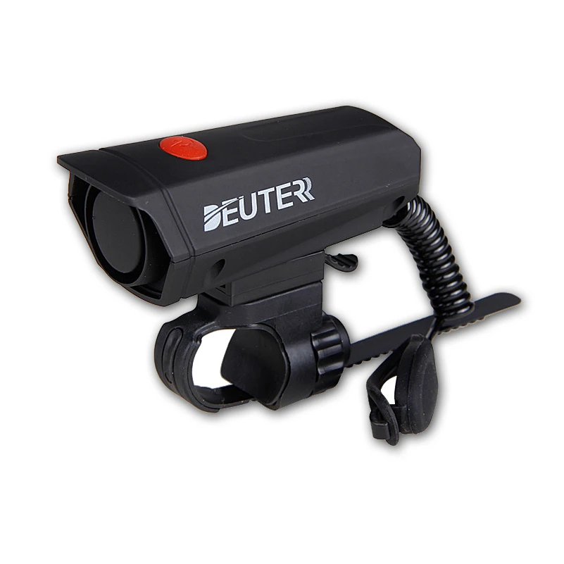 Electric Bike Horn,Bell with 5 Sound Mode Bicycle Handlebar Ring Bell Horn Black