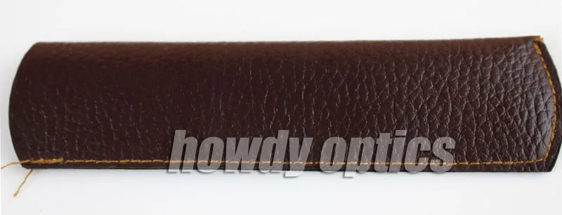 CQ004 20 шт./лот Pu черный коричневый Чехол для очков сумка - Цвет: Brown