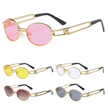 Gothic Steampunk Round Sunglasses Men Women Alloy Eyeglasses Circle Shape Brand Designer Sun glasses Mirror High Quality UV400 Gothic Steampunk Round Sunglasses Men Women Alloy Eyeglasses Circle Shape Brand Designer Sun glasses Mirror High Quality UV400