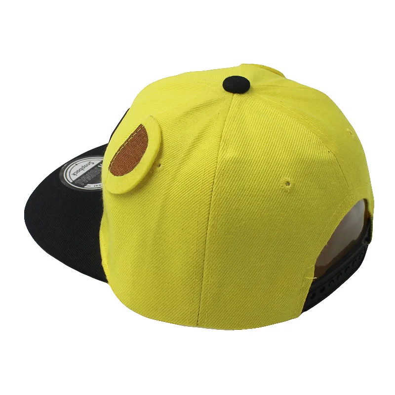 LOVINGSHA Boy Baseball Caps Cute Bear Design 3 8 Years Old Kid Snapback High Qaulity Adjustable Cap For Girl CC086|kids snapback caps|baseball