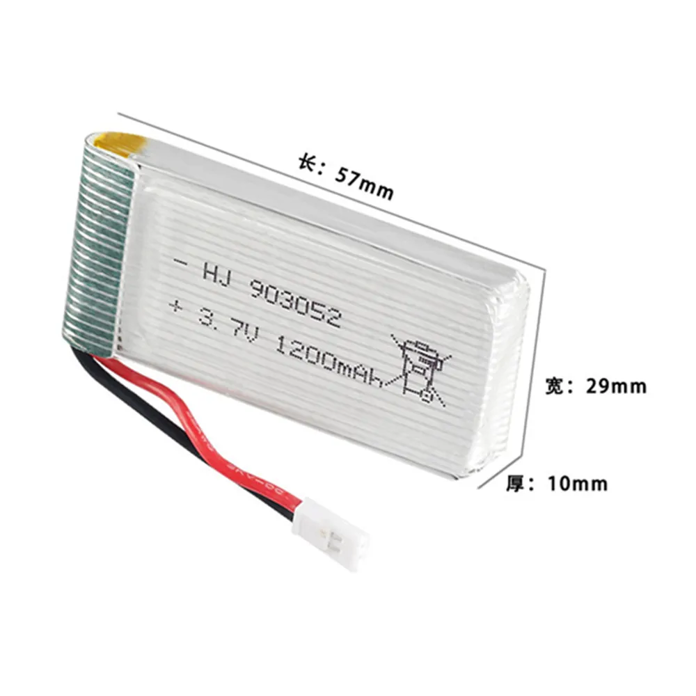 3,7 V 1200 мА/ч, 25C 903052 Lipo Батарея для Syma X5 X5C X5SW X5SC X5S X5SC-1 M18 H5P RC квадрокоптера RC 3,7 V 903052 Батарея